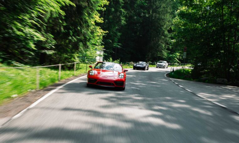 drive in motion Porsche sports car tour