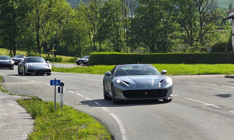 drive in motion sports car tour Croatia - Werfenweng Salzburg